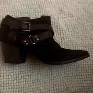 Cute low heeled ankle boots